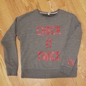 Victoria's Secret sweatshirt "check it twi…